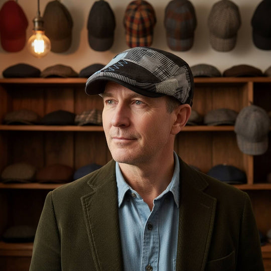 GARRITY | Cotton Patchwork Cap