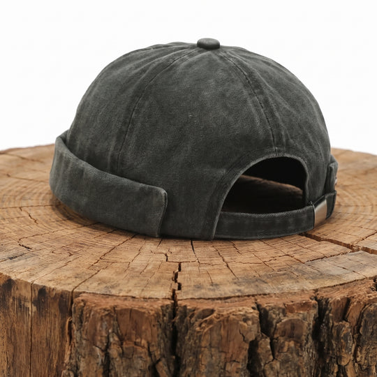 KEEGAN | Denim Brimless Cap