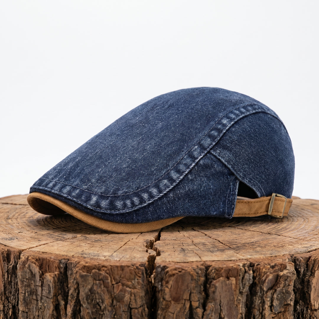 MCGRATH | Denim Flat Cap