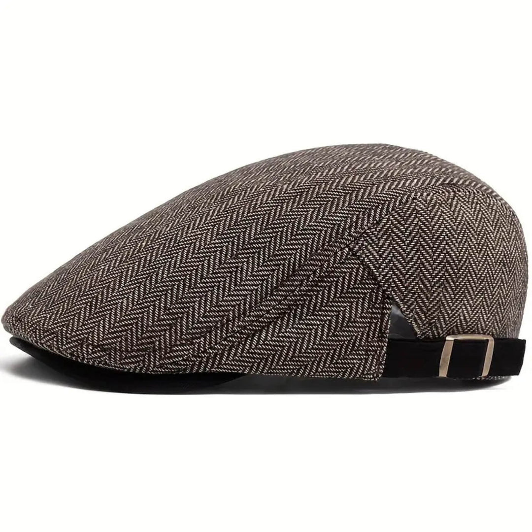 MAHONEY | Herringbone Flat Cap