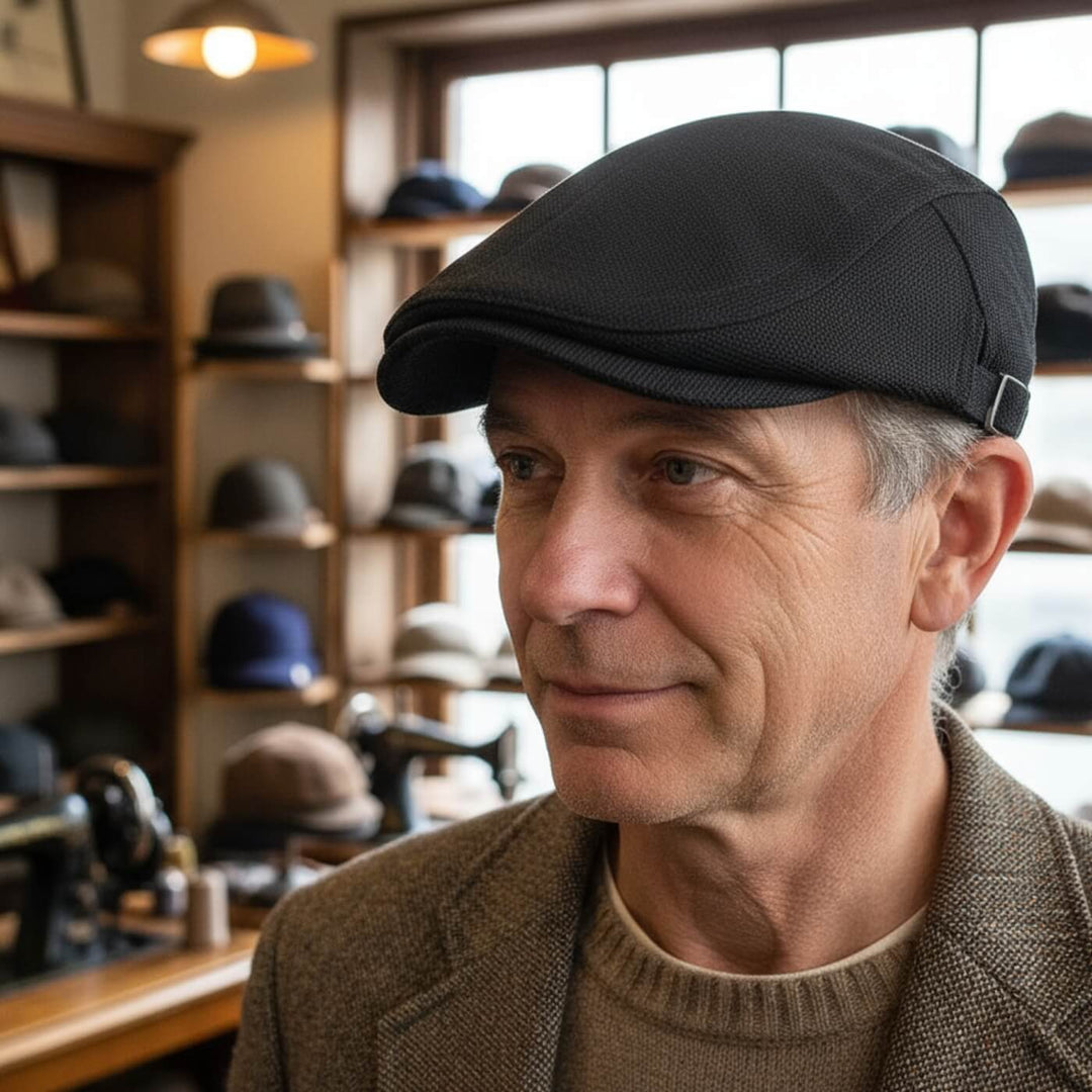 MOONEY | Breathable Flat Cap