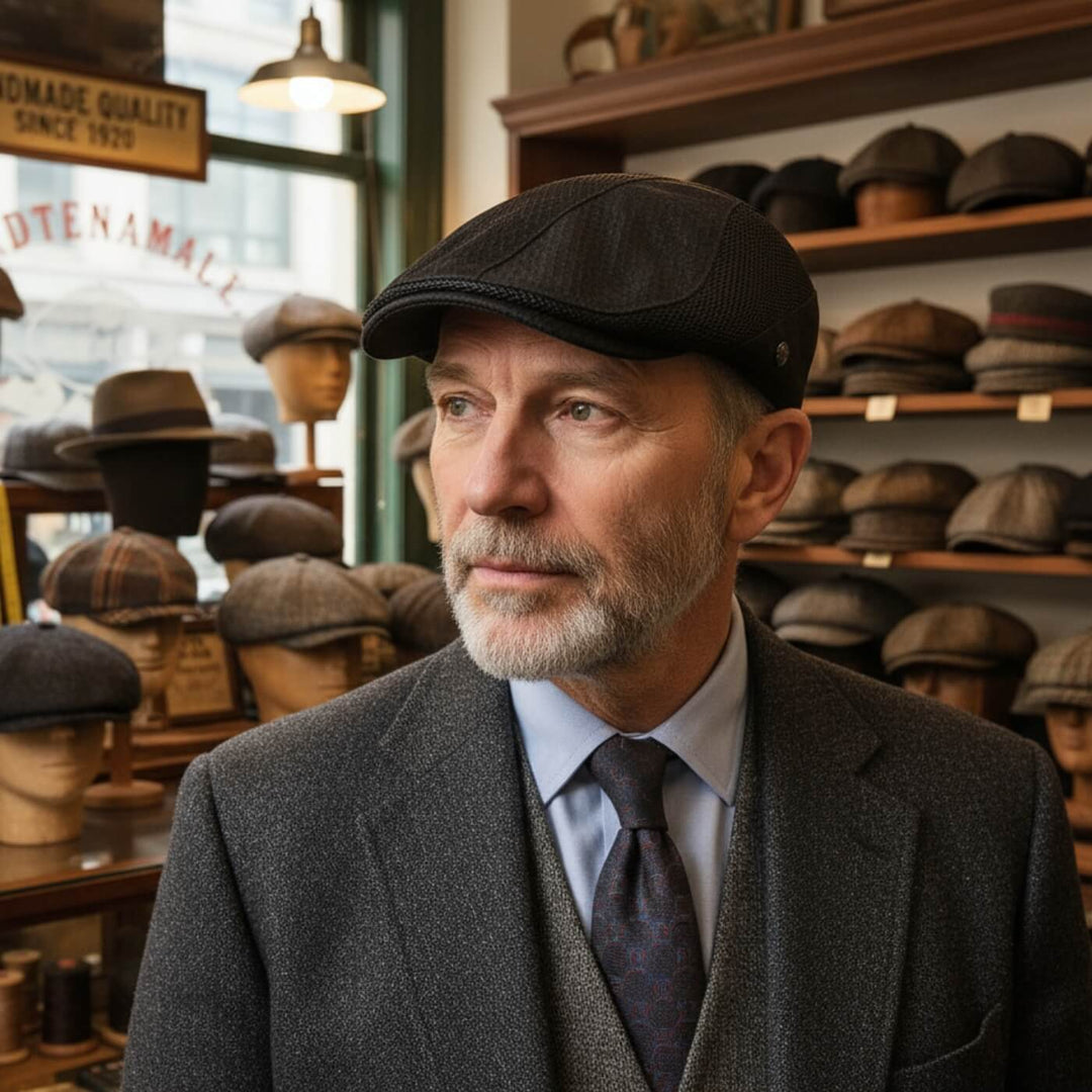 SHANAHAN | Acrylic Mesh Flat Cap