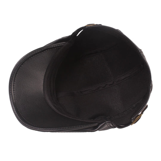 SCANLON | Leather Flat Cap