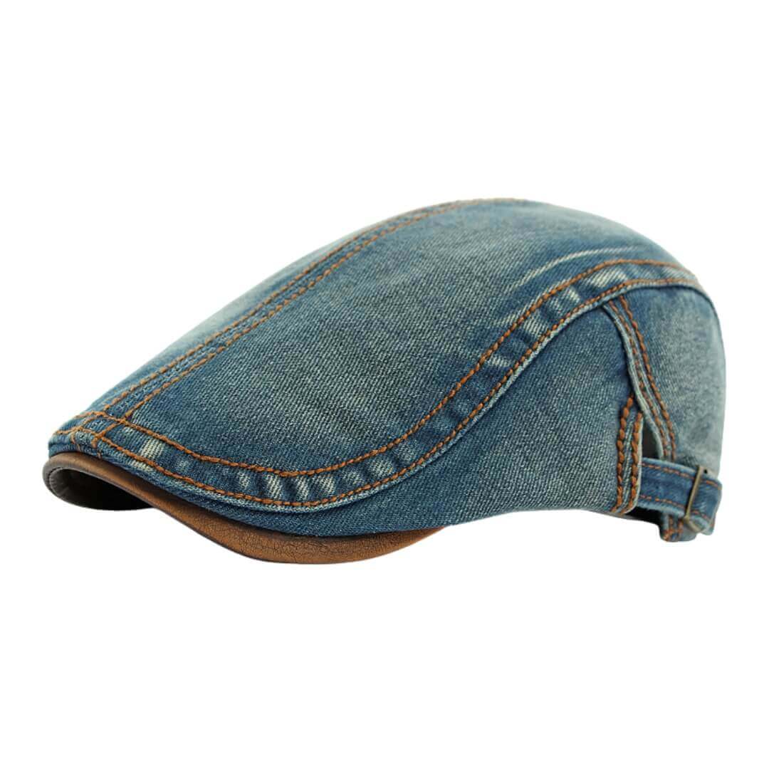 FAGAN | Denim Flat Cap