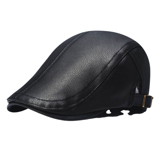 SCANLON | Leather Flat Cap