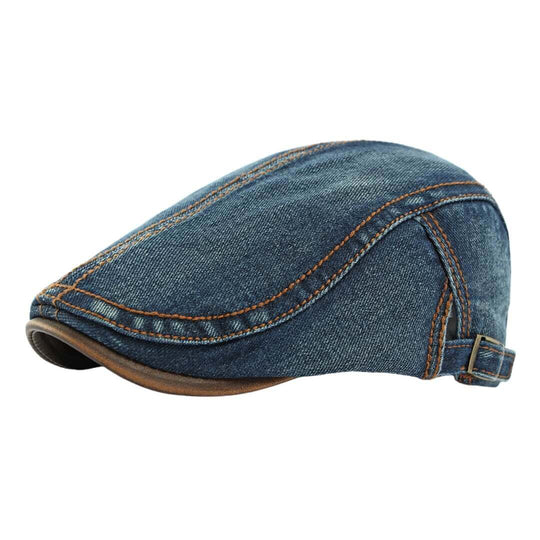 FAGAN | Denim Flat Cap