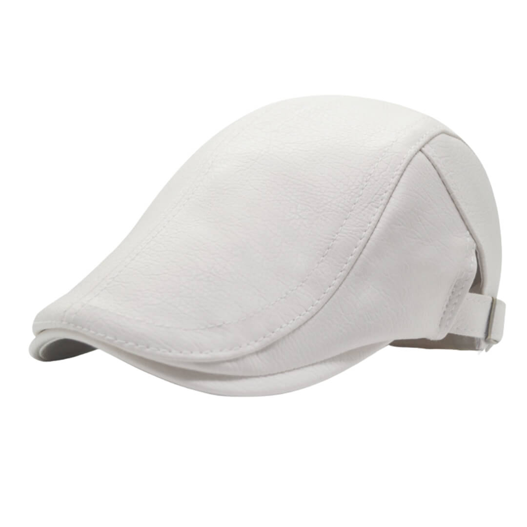 SCANLON | Leather Flat Cap