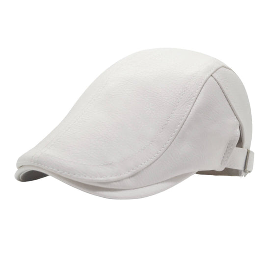 SCANLON | Leather Flat Cap