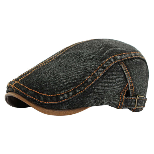FAGAN | Denim Flat Cap