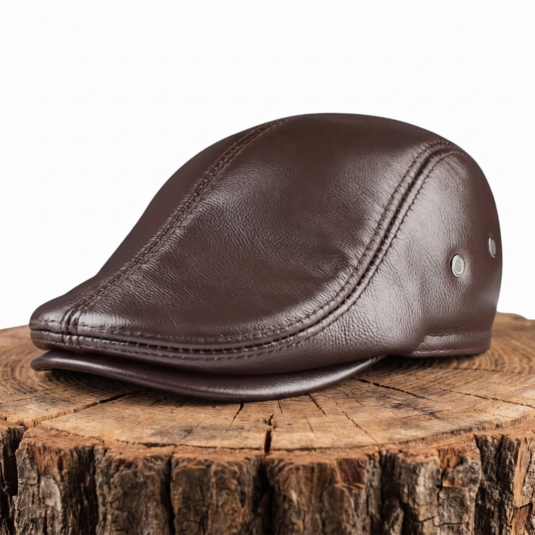 MCKENNA | Leather Ivy Cap