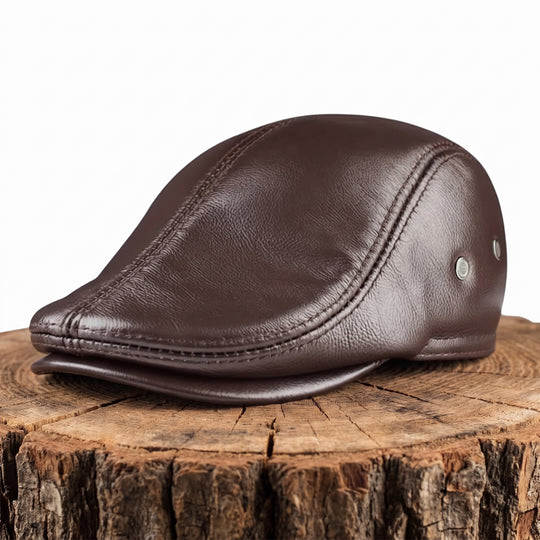 MCKENNA | Leather Ivy Cap