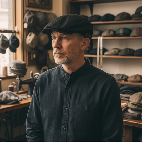 TRACY | Cotton Flat Cap