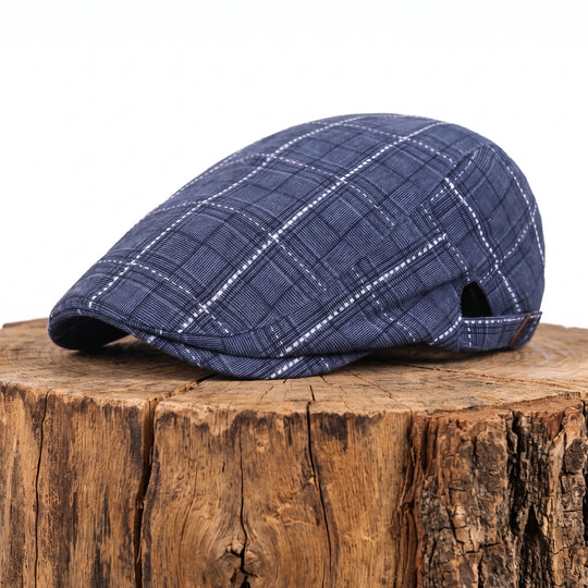 MORIARTY | Plaid Fabric Ivy Cap