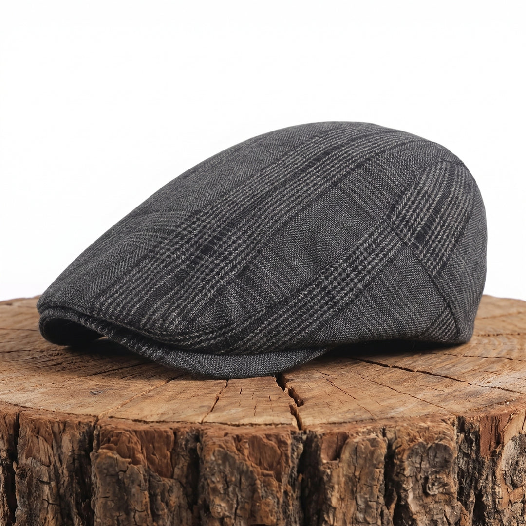 HEALY | Plaid Flat Cap