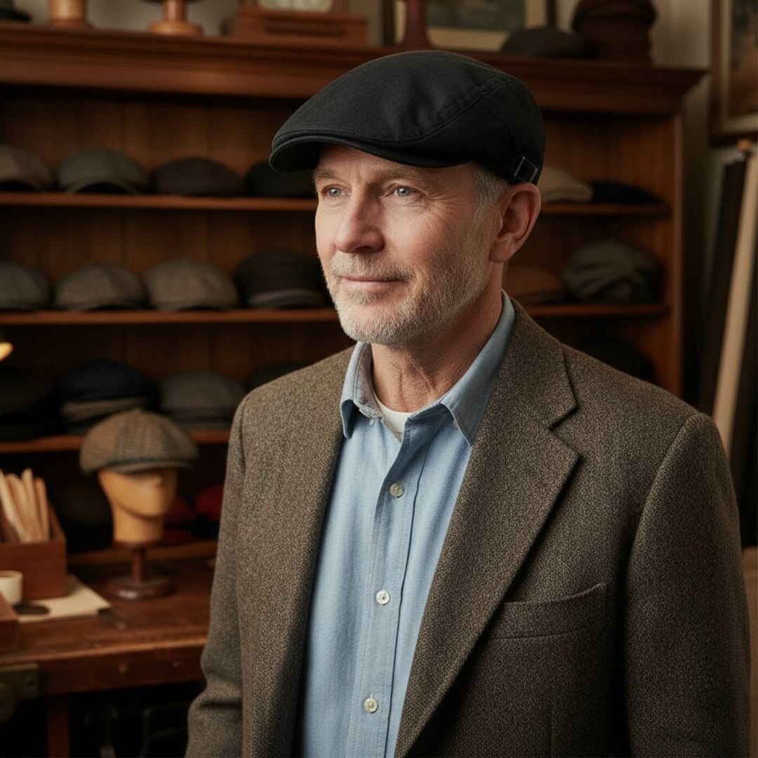 WEIR | Cotton Flat Cap