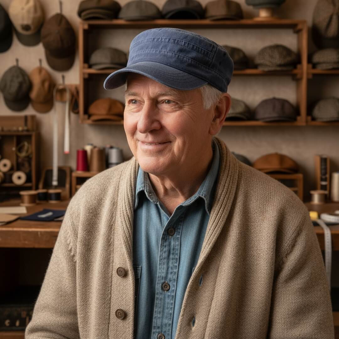 DONOVAN | Washed Cotton Cadet Cap