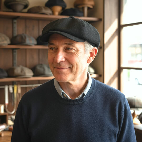 CALLAHAN | Cotton Twill Newsboy Cap