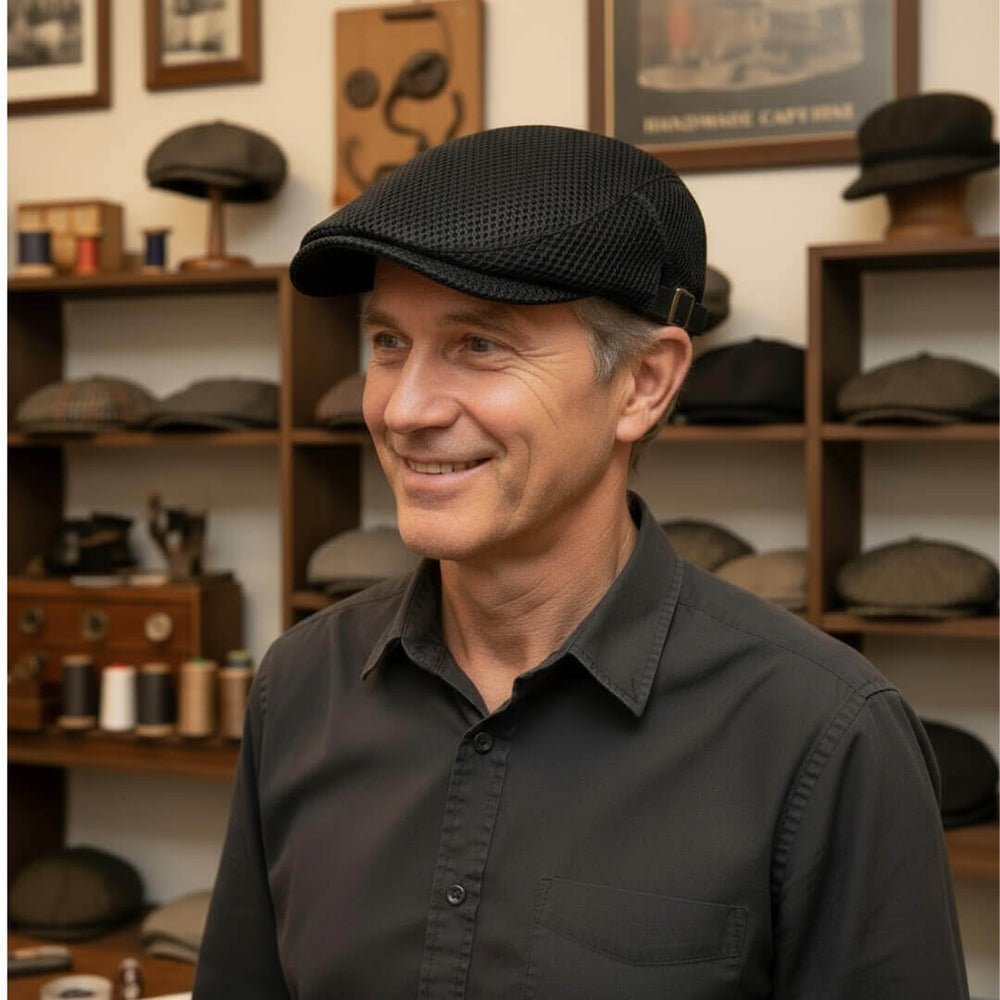 CONLAN | Mesh Acrylic Flat Cap