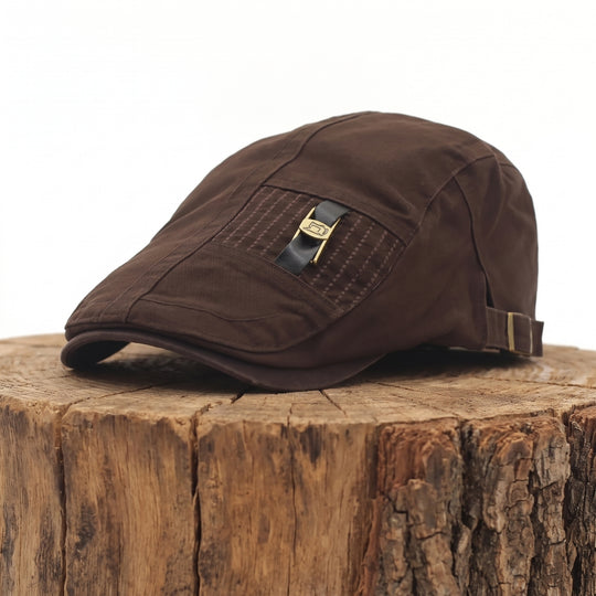 MORAN | Twill Cotton Flat Cap