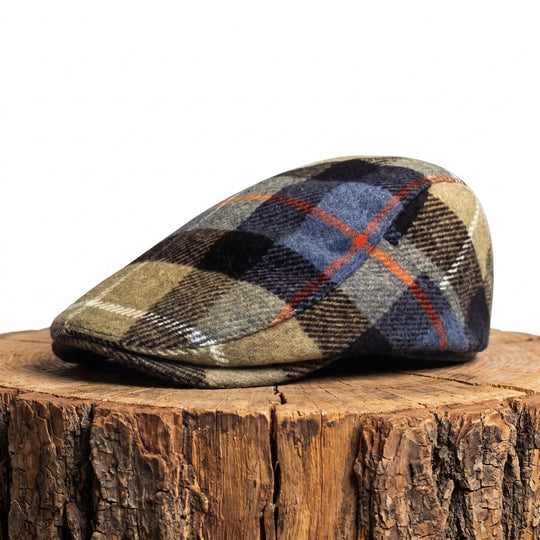 O'MALLEY | Wool Blend Flat Cap