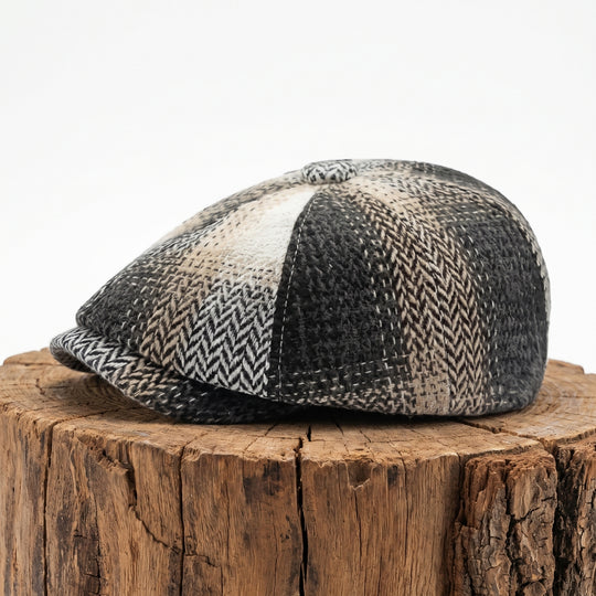 O'BRIEN | Wool Blend Newsboy Cap