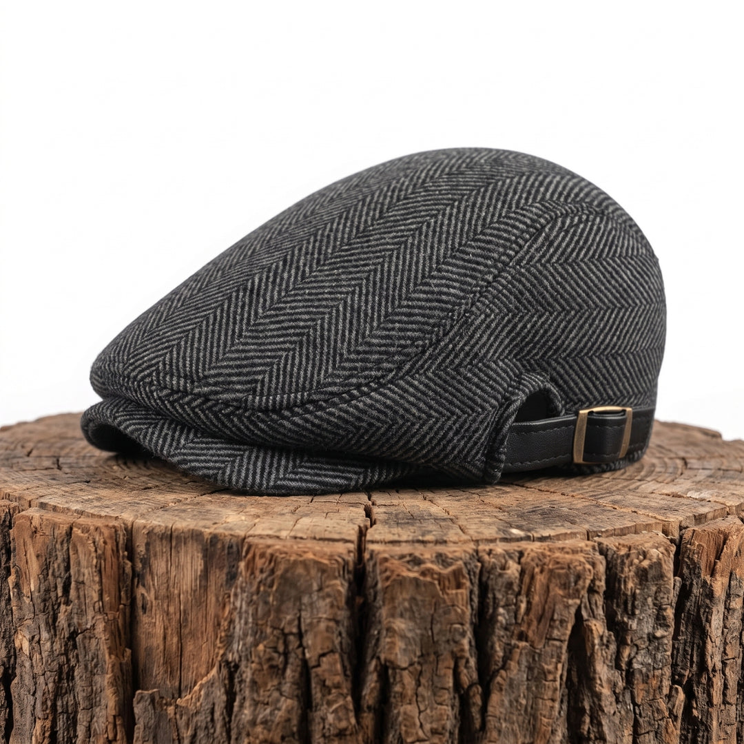 CASSIDY | Wool Flat Cap
