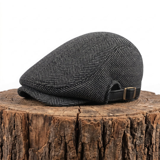 CASSIDY | Wool Flat Cap