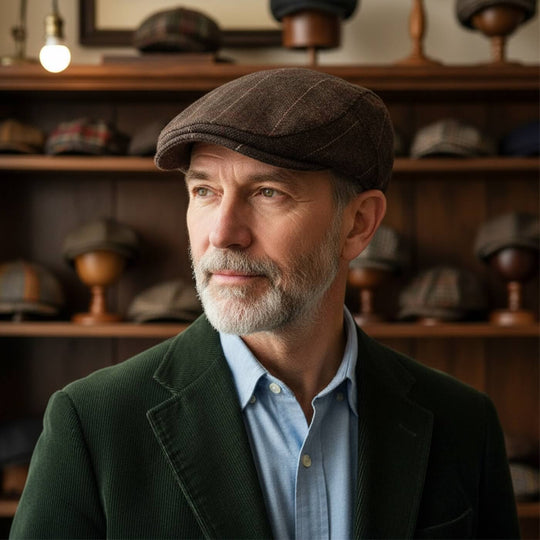 ROONEY | Tweed Flat Cap